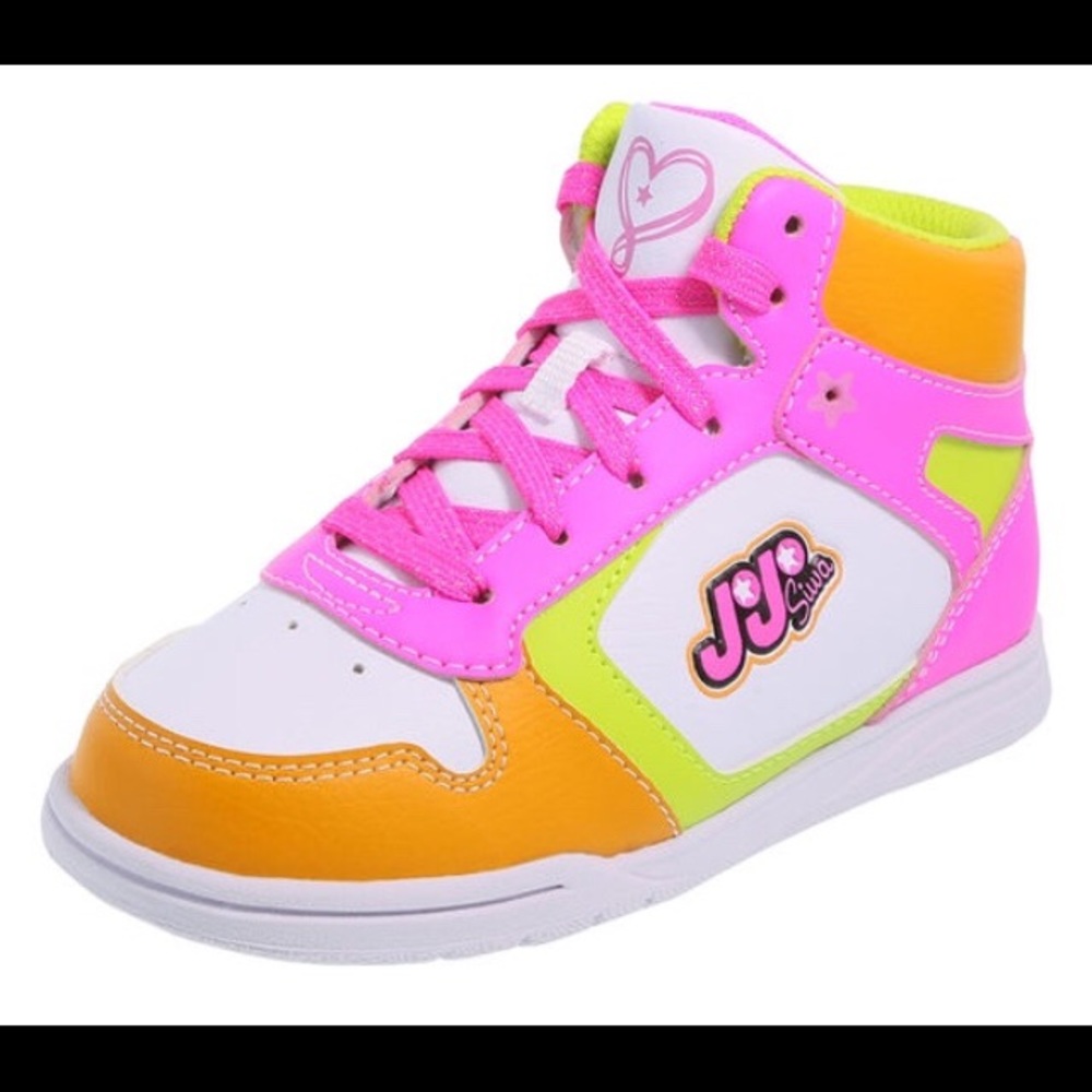 Jojo Siwa Shoes size 2 High top Court sneakers